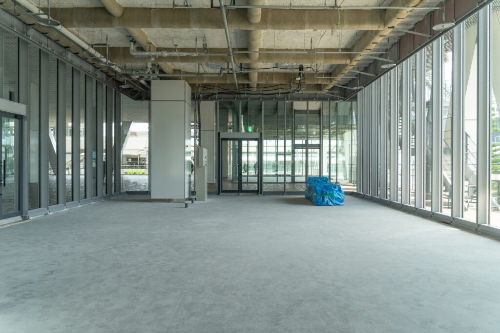 リフォーム工事を行う建物の内装